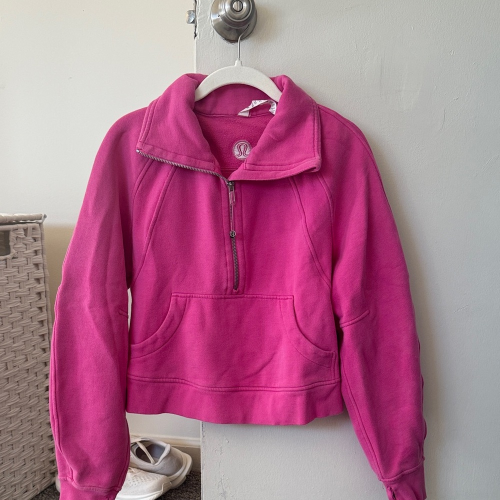 Lululemon Pink Half-Zip Pullover XS/S